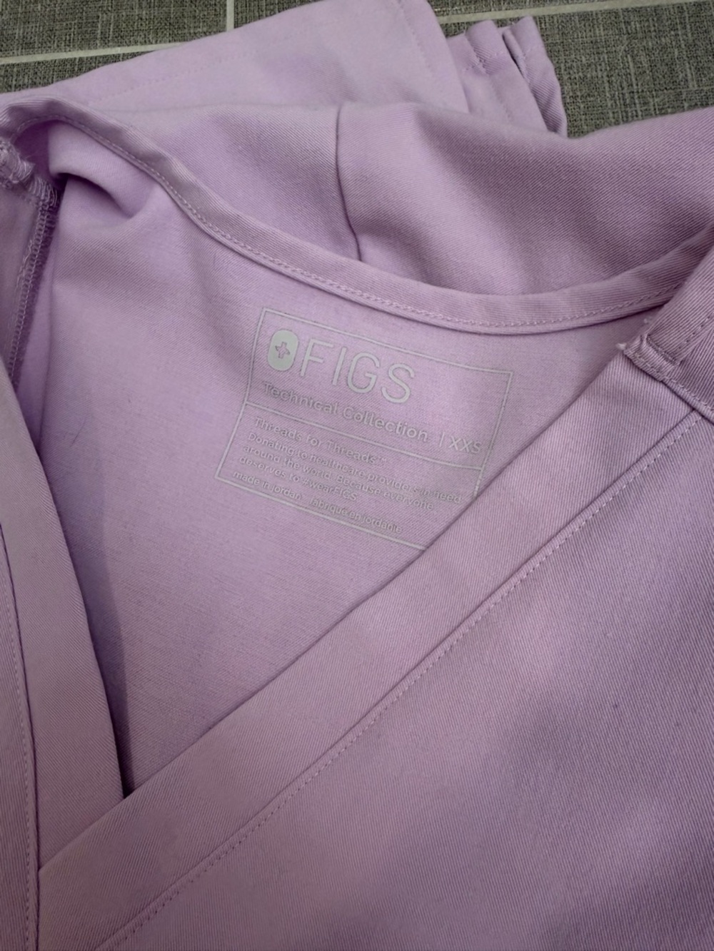 Figs Lavender Catarina and Zamora Scrub Set - Picture 3 of 6